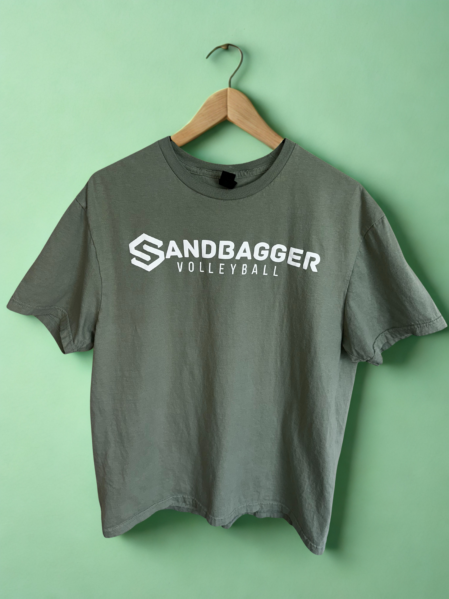 Sage Sandbagger Volleyball Tee
