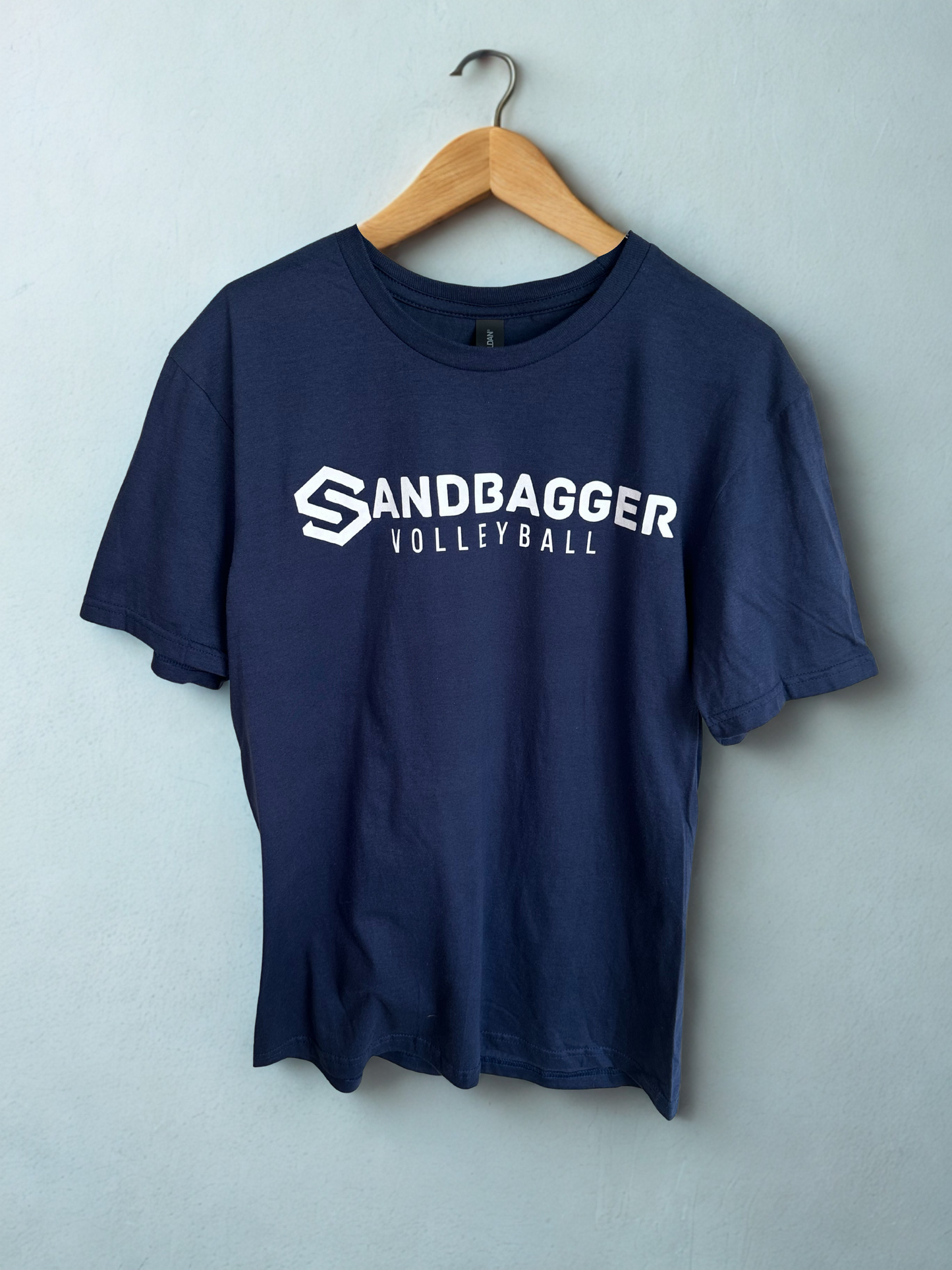 Navy Sandbagger Volleyball Tee