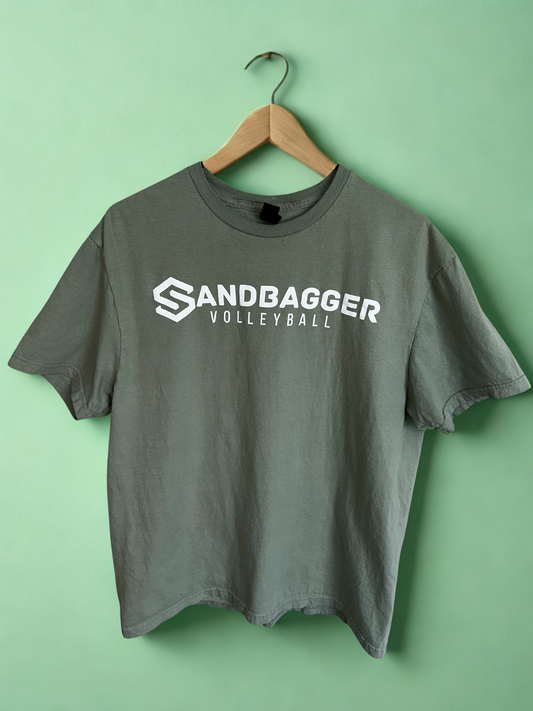 Sage Sandbagger Volleyball Tee
