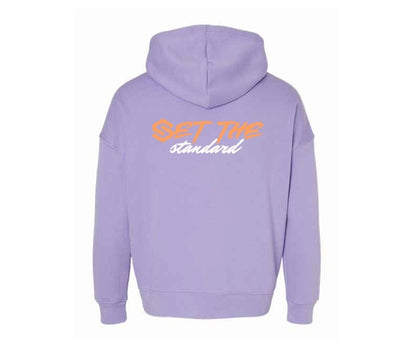 Sandbagger “Set the Standard” Hoodie — Dark Lavender